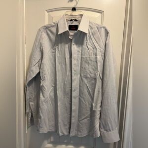 Raymond Blue Dress Shirt Classic Formal Wear